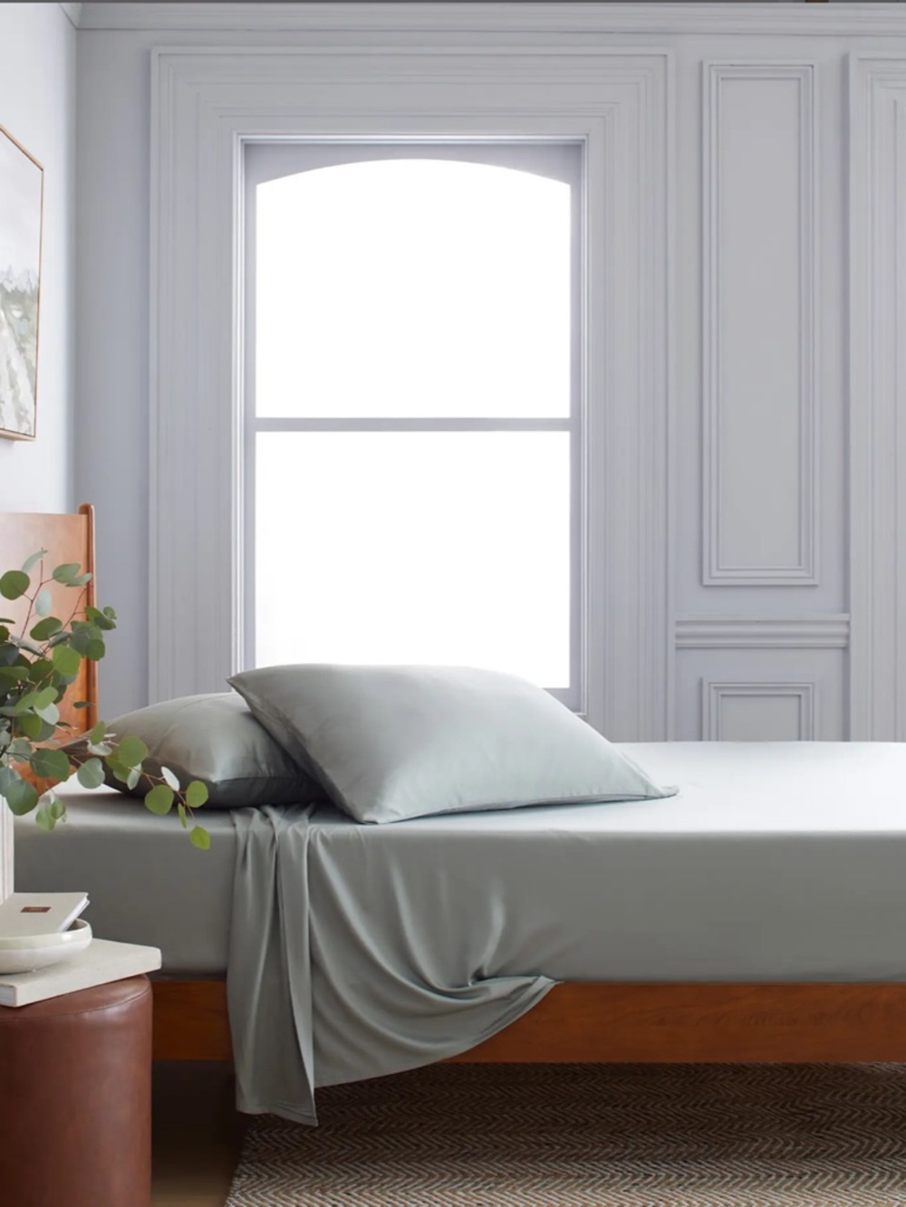 Quince Bamboo Sheet Set in Eucalyptus - Picture 3 of 5